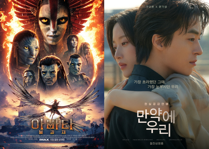 [SC무비] '아바타: 불과 재', 개봉 3주차 누적 555만 돌파…'만약에 우리'도 흥행 '청신호'