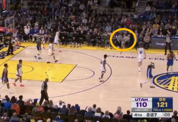 이부진, 서울대 간 장남과 NBA 직관 포착...공 굴러오자 ‘엄마 보호…