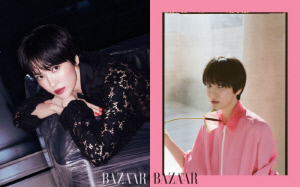 “동안 미모 실화?” 송혜교, 바자 화보서 핑크·블랙 오가는 강렬 변신