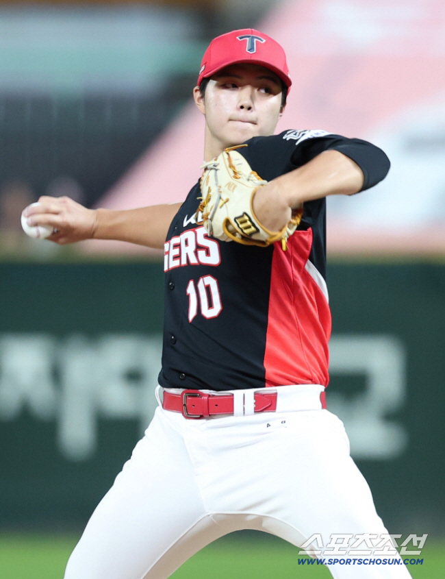 '이럴수가' KIA 공들여 키운 125이닝 선발, 최대 변수일 줄이야…또…