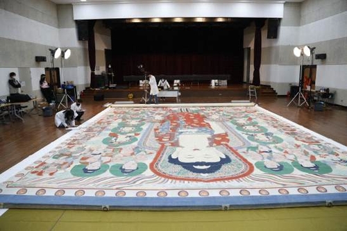 대형 불화 조사·분석 어떻게…국립문화유산연구원, 자료집 펴내