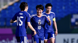 '日 양민혁 미쳤다!' 2006년생 사토 류노스케 2G-2AS 펄펄…시리아 5-0 격파 '환호'