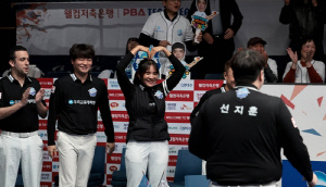 우리금융캐피탈, PBA 팀리그 4연승으로 5R 우승 눈앞