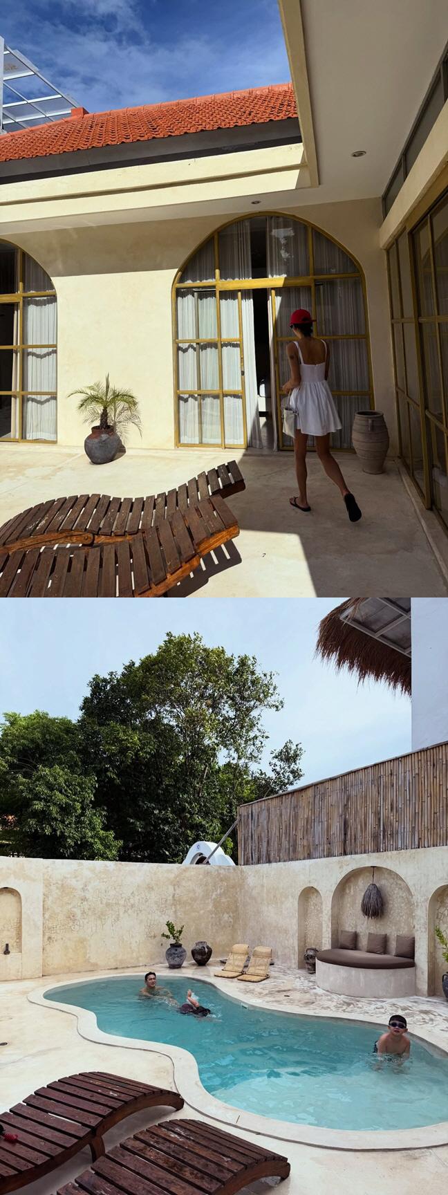 김빈우, 발리 한달살기 자랑하자마자 비상 "아이들 구토·설사·고열"