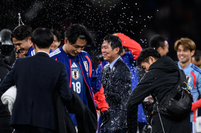 "일본, 월드컵 우승 확률 5%입니다" 日 방송사 예측, 개인기량-전술 모두 '역대 최고'…모리야스 "우승 믿어"