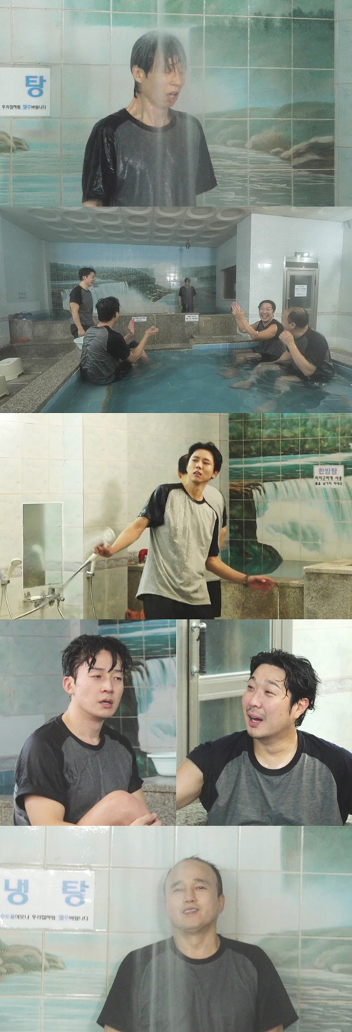 유재석, 냉탕 폭포수 맞는 게 어려워? ‘대상 21관왕의 위엄’