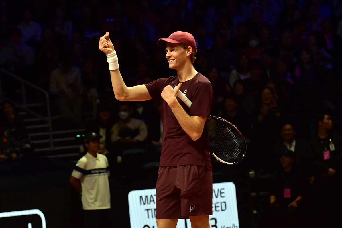 [현장에서]'K-손하트 뿅뿅, 강서브 펑펑' 韓서 펼친 '테니스 월클' …