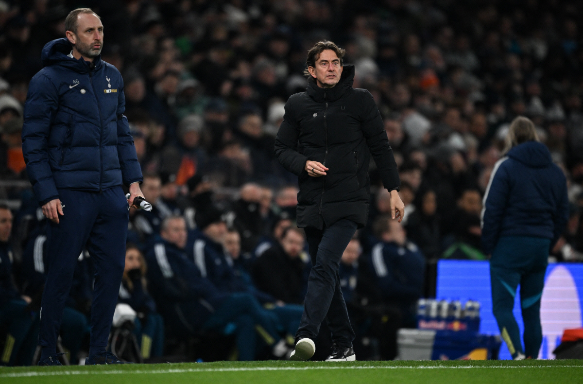 "아침에 해고될 거야"→"감독은 아스널 팬"! 선넘은 프랭크의 굴욕…토트…