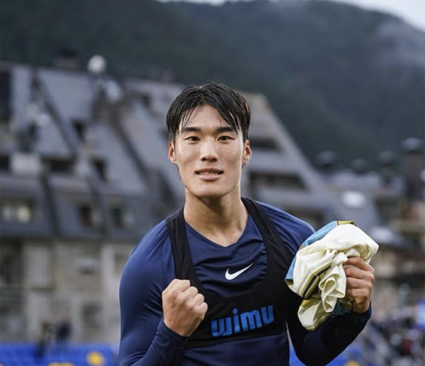 초신성 김민수 이 정도였어? "라민 야말보다 뛰어난 압박 대응 능력"…2…