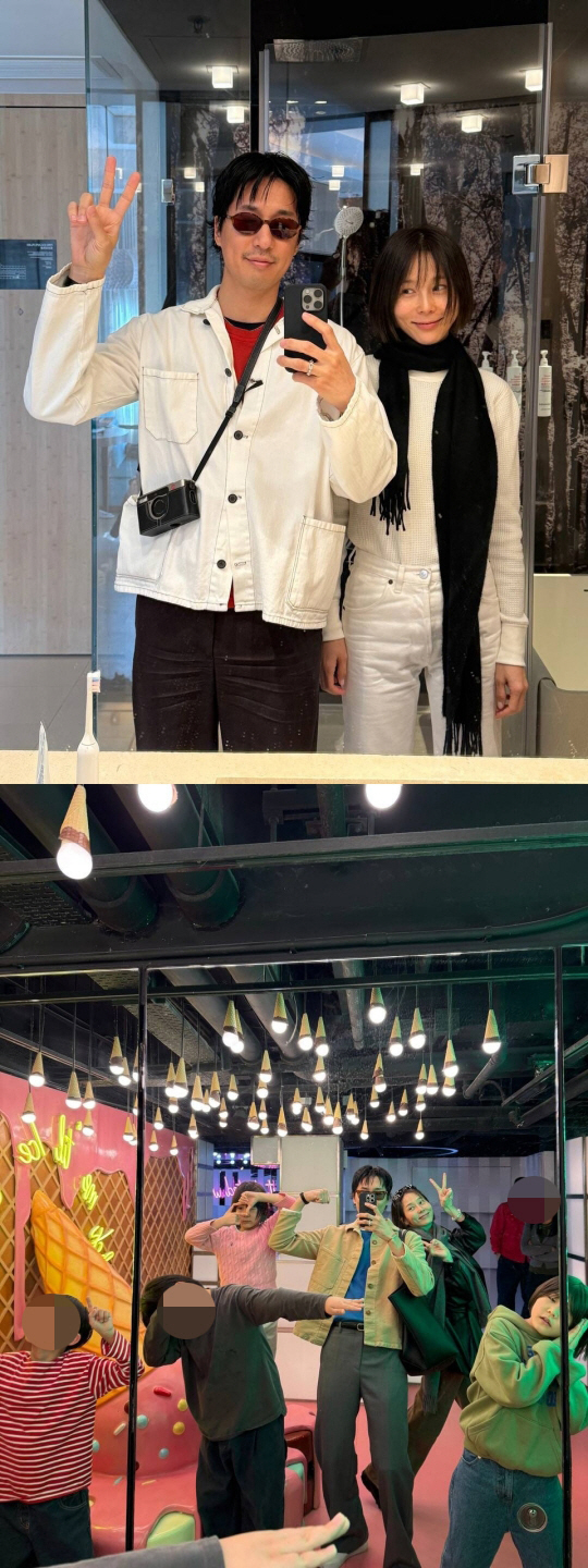 김나영, ♥마이큐 가족과 여행에 감격 "난생처음..사랑 듬뿍 받아"