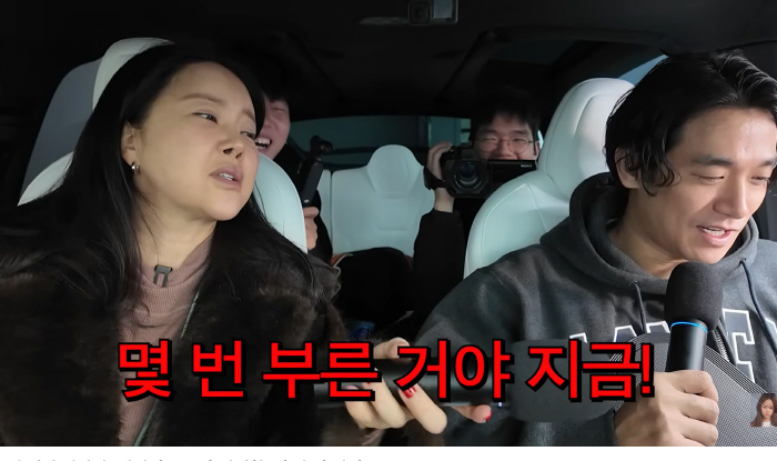 백지영, ♥남편 정석원과 T전기차 사러 갔다가 차안 콘서트…"'잊지말아요' 귀찮아, 몇번 부른거야 지금" 하소연