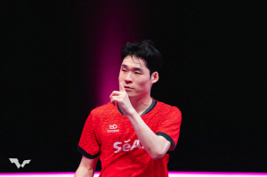 '만리장성' 세계2위 꺾은 장우진,日천재 꺾은 대만 에이스에 패배...WTT챔피언스 도하 준우승!