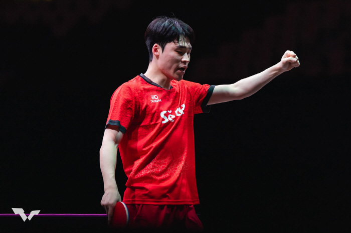 '만리장성' 세계2위 꺾은 장우진,日천재 꺾은 대만 에이스에 패배...W…