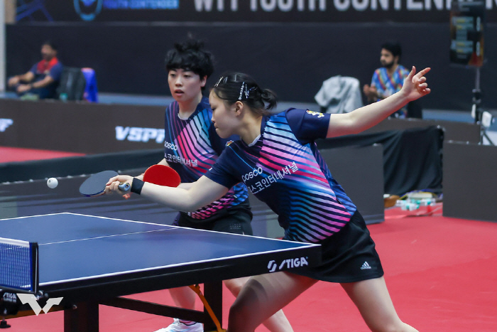 "세계 213위 맞아?" 유한나 WTT피더 단-복식 2관왕...'유남규 …