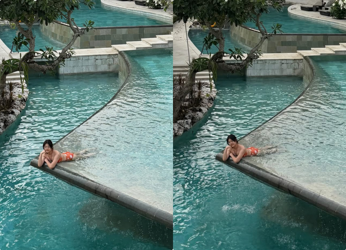 '엄태웅♥' 윤혜진, 발레리나의 비키니 자태..170cm 47kg 늘씬