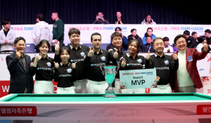 '두 시즌 연속 PS행' 우리금융캐피탈, 창단 첫 라운드 우승...5라운드 MVP는 '캄보디아 김연아' 스롱 피아비