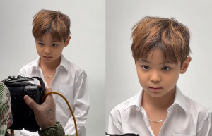 임창정, 비주얼 천재 낳았네...8세에 완성형 얼굴 끼 