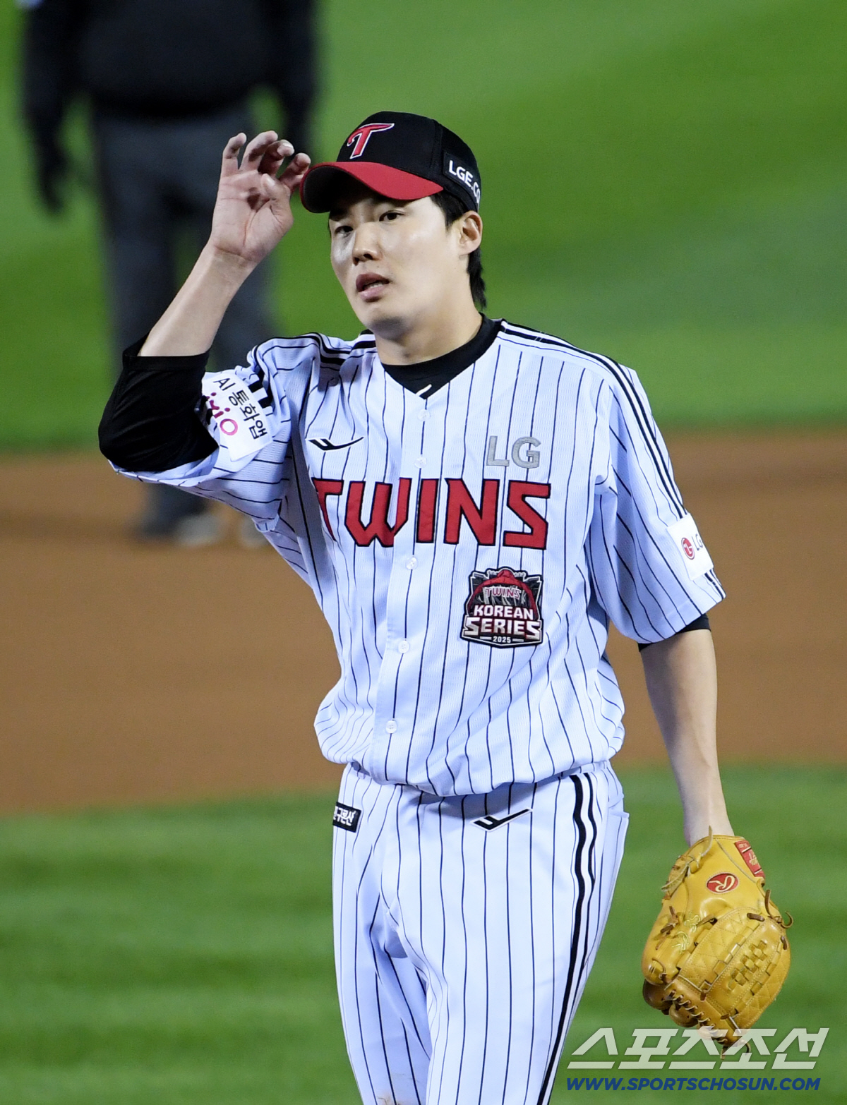 임찬규 생애 최전성기? "최고점 아니다" 염갈량 냉정한 일침…"직구 스피…