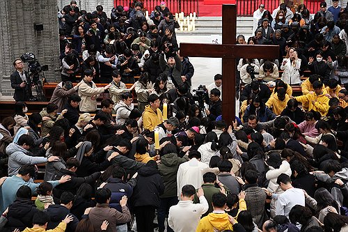 내년 세계청년대회 앞두고 십자가·성모 성화 전국 순례