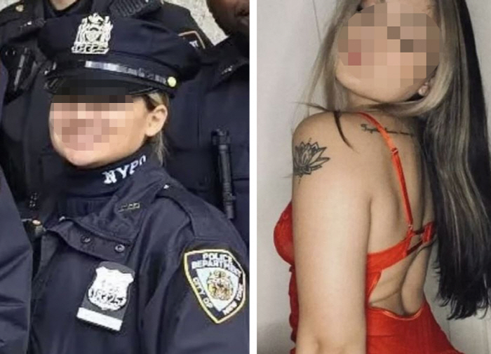 신입 여성 경찰관, 성인 플랫폼에 선정적 사진 게시 파문