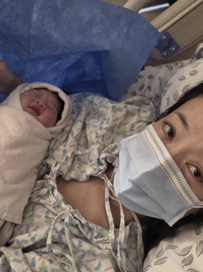 '45세' 박은영, 둘째 딸 순산 후기 