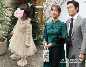 이병헌♥이민정 닮은 3살 딸, 아역 배우 준비하나...