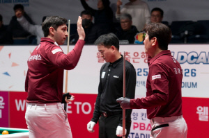 '벼랑 끝 생존' 크라운해태, 2연승으로 PBA 팀리그 준PO 진출