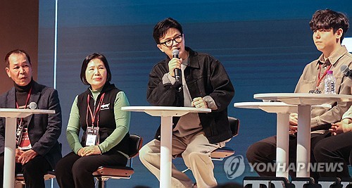 "정적죽이기"·"韓 배신자"…아수라장 된 국힘 서울시당 행사장