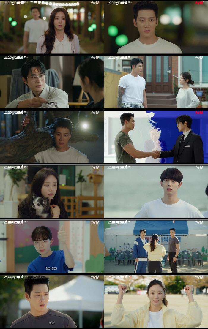 [SC리뷰] 안보현, 이주빈에 푹 빠졌네..나무 베어주고 벌집 퇴치까지 다 해준다('스프링피버')