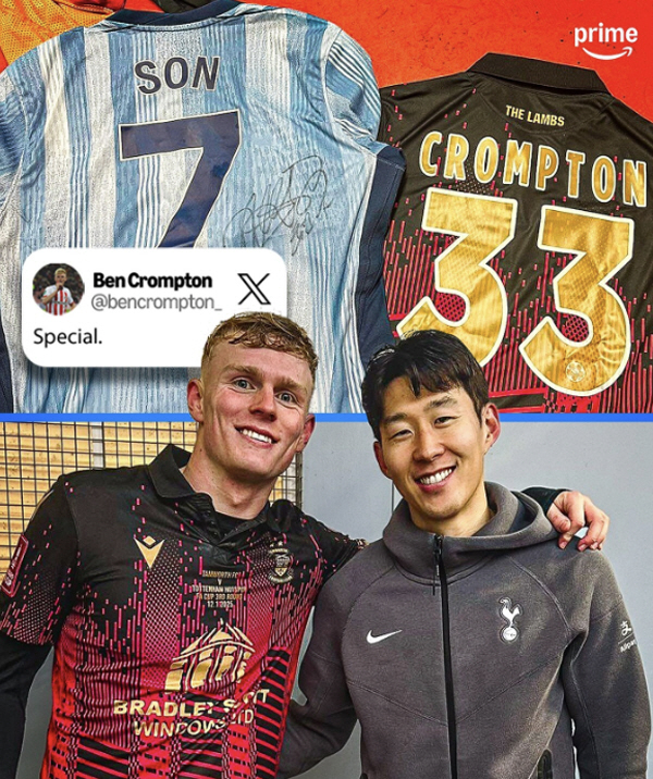 뜬금포! 손흥민을 굿바이 오피셜에 활용한 英 5부 구단, "전 자라 매장…