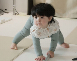 심형탁 子 하루, 놀라운 운동신경 자랑..