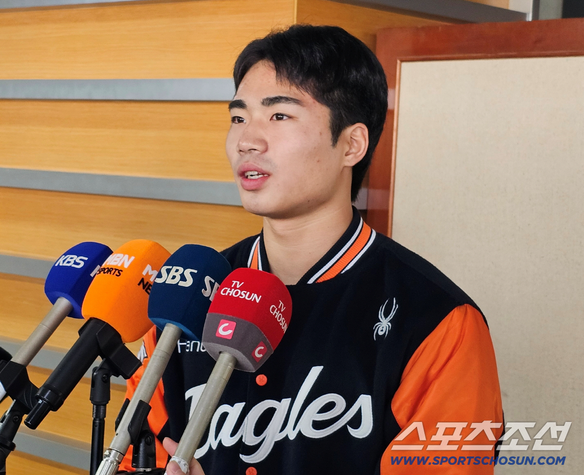 "폰세 공 쳐보고 싶었는데…" 신구장 중원 누빌 아기독수리, 19세 오재…