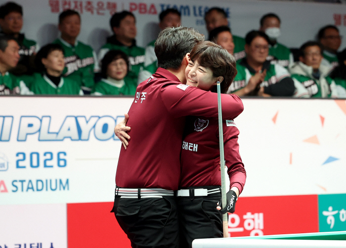 '7세트 사나이' 오태준이 또 끝냈다! '임정숙-백민주 맹활약' 크라운해…