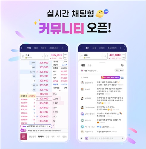 키움증권, '영웅문S#' 내 실시간 토론형 투자 커뮤니티 개설
