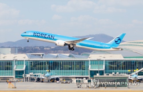 [특징주] '4분기 기대치 상회' 대한항공, 올해 호실적 기대에 상승(종합)