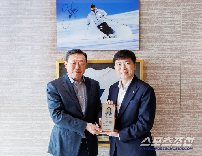 "韓스키X스노보드 약진,회장님의 후원 덕분입니다" 유승민 회장, 신동빈 롯데그룹 회장 직접 찾아 감사패 전달[공식발표]