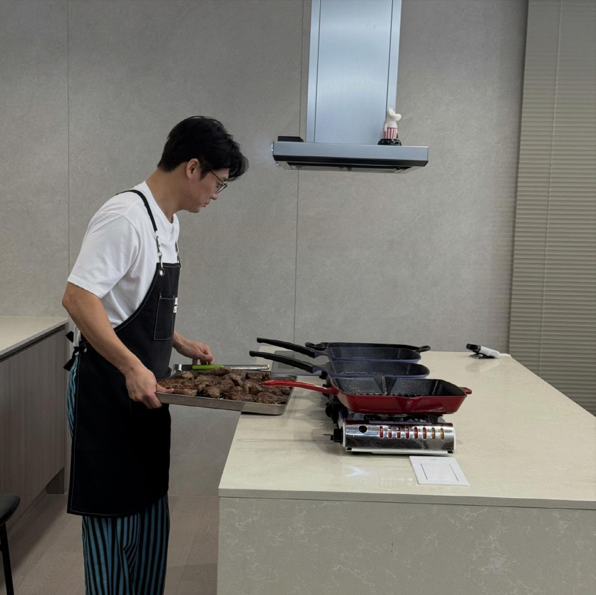 김소영, 결혼 잘했네...♥오상진, '임신 7개월' 아내 위해 요리 "토…