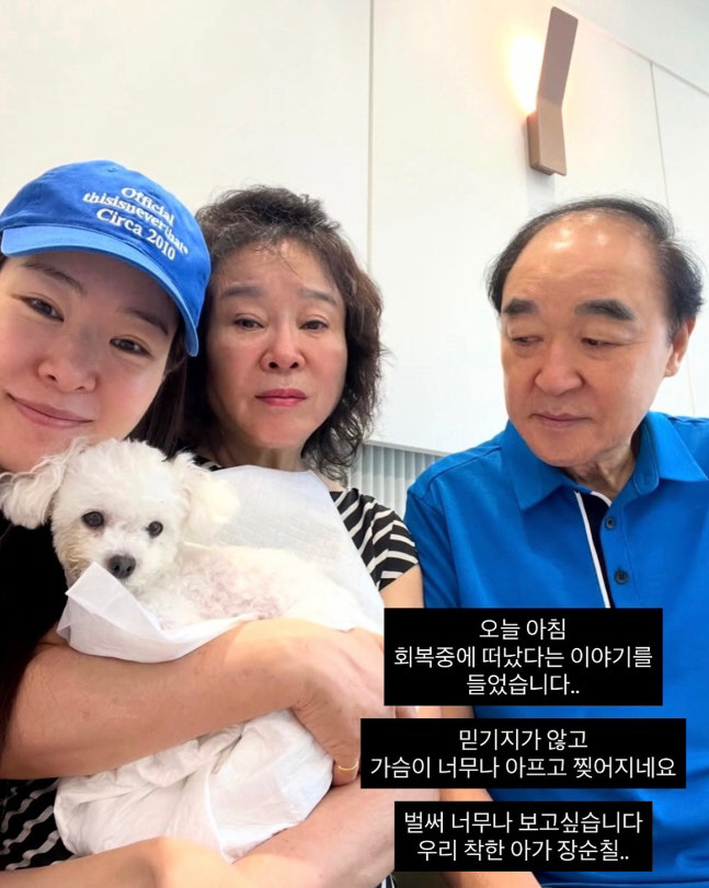 '김태현♥' 미자, 5개월 전 잃은 가족 향한 그리움 "언제쯤 무뎌질까"