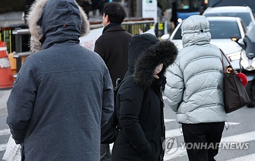 다음주 내내 '강추위'…서울, 20∼25일 최저기온 -10도 이하