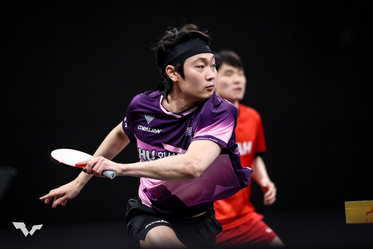 "K-탁구 에이스조 장우진X조대성이 해냈다!" 만리장성 또 넘고 男복식 …