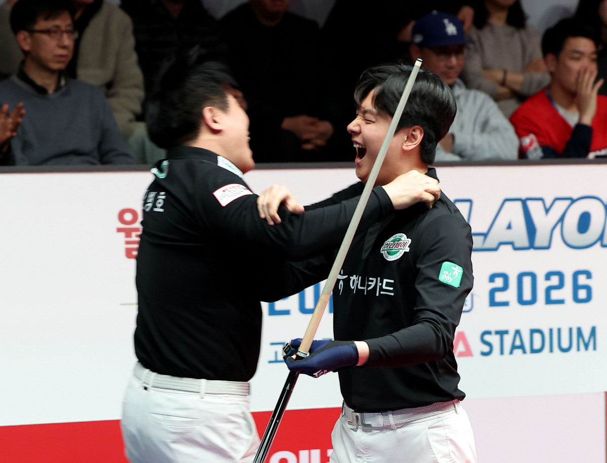 'Q.응우옌-신정주 원투펀치 맹활약' 하나카드, PBA 팀리그 파이널 진…