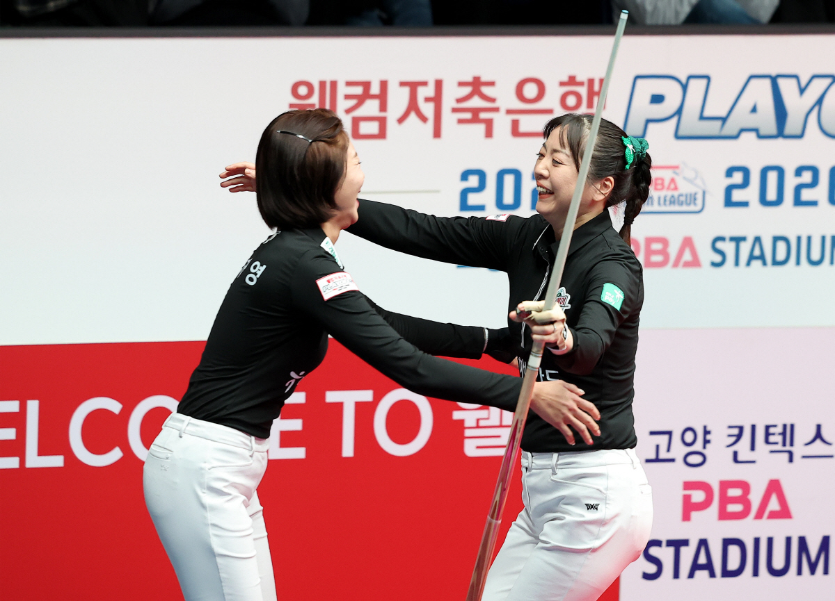 'Q.응우옌-신정주 원투펀치 맹활약' 하나카드, PBA 팀리그 파이널 진…