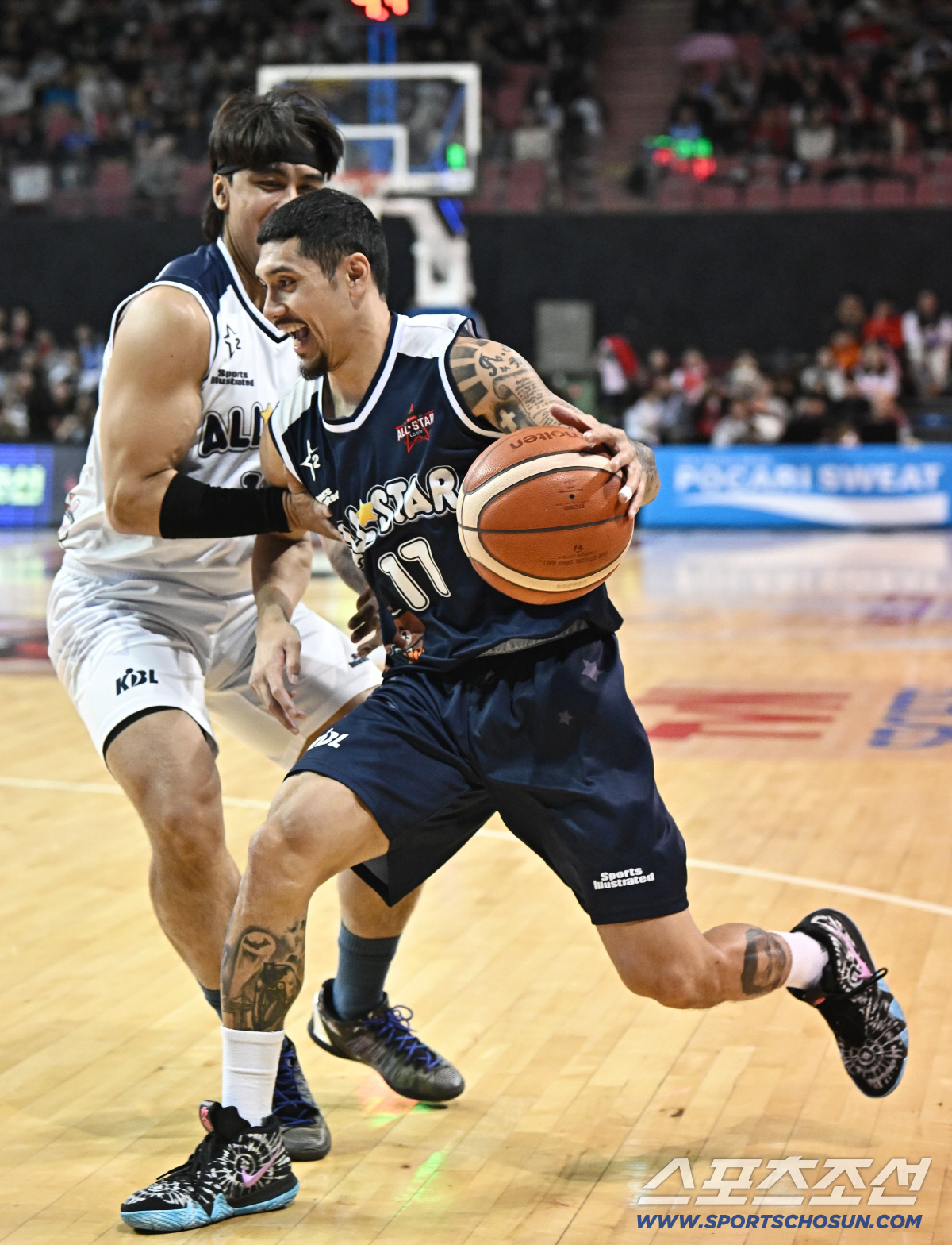 [올스타전]DB 이선 알바노, 3점슛 콘테스트 우승…'전설의 슈터' 문경…