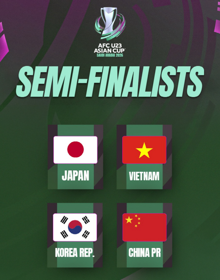 "중동 몰락→이민성호 대반전" 사상 첫 한-중-일 '삼국지' 완성+김상식…