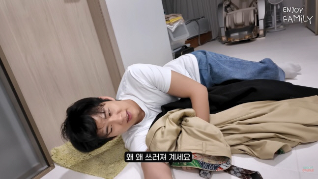 '임라라♥' 손민수, 육아로 쓰러진 뒤 초췌한 몰골…"안쓰러워 보여" (…