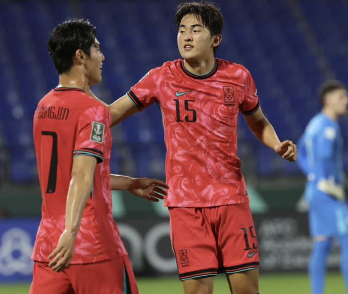 "미쳤다!" 日도 놀라게 만든 한국의 환상 득점..."완벽한 타이밍 맞췄…