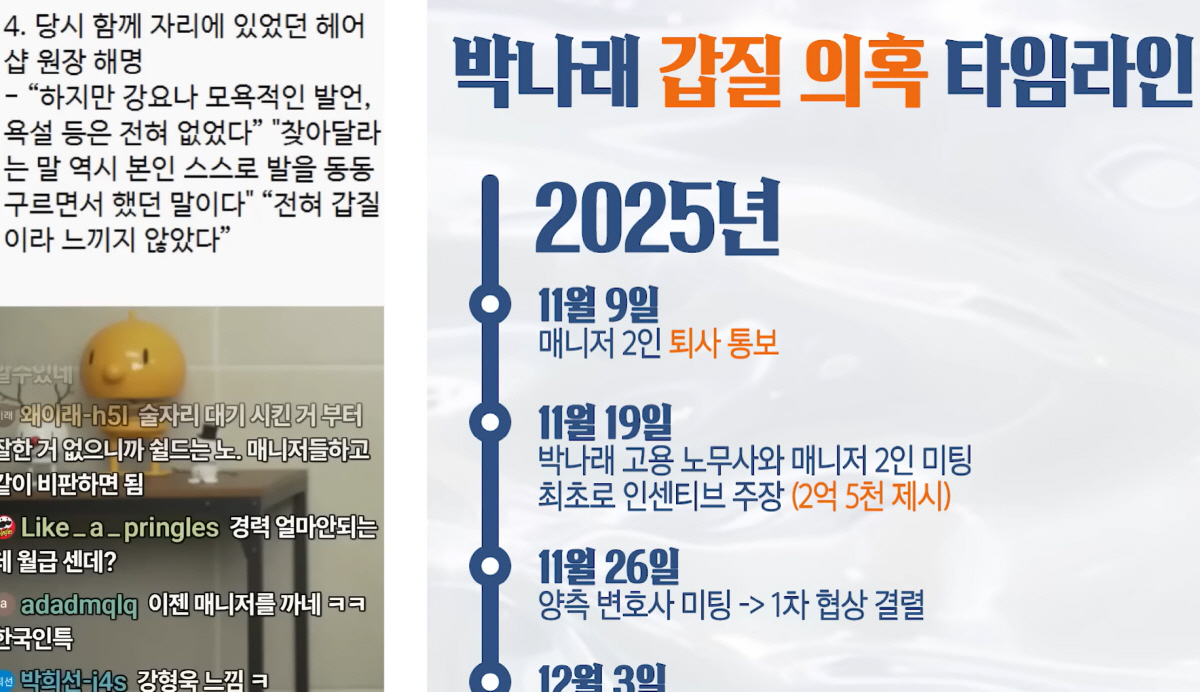 "언니, '나혼산' 하차 하지마"…이진호 "박나래 매니저, 새벽회동 주저…