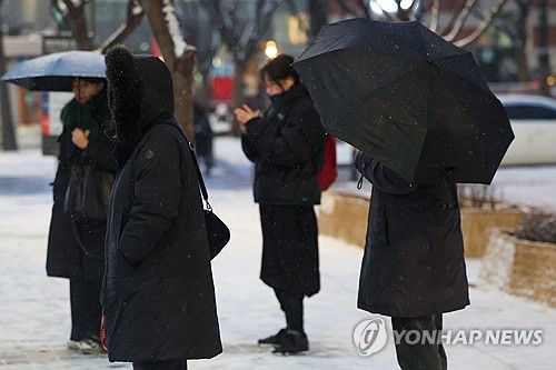 전북 흐리고 오전에 비 또는 눈…낮 최고 1∼4도