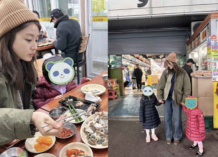 '한의사♥' 강소라, 두 딸 벌써 이만큼 컸네..168cm 母 닮아 길쭉