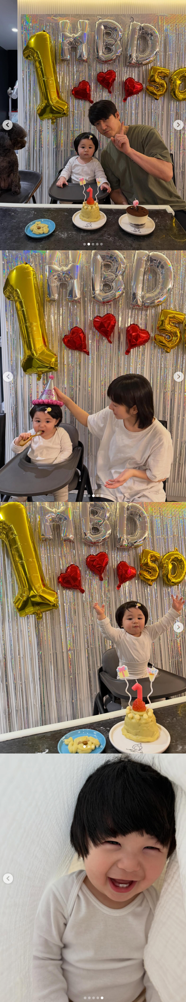 심형탁 子 하루, 태어난지 벌써 1년..클수록 ♥사야 똑닮았네